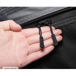 Tente de toit pliante/dépliante, toit souple et imperméable.