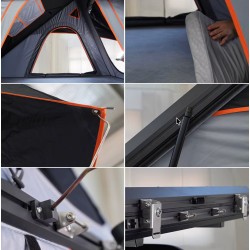 Tente de toit rigide en aluminium