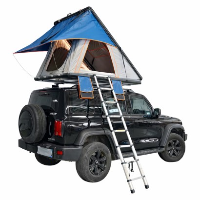 Tente de toit avec coque et toit rigide en aluminium