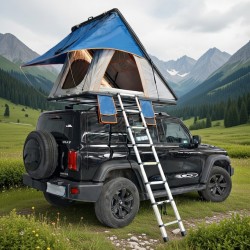 Tente de toit rigide en aluminium