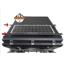 "Cross-Barres" pour tente de toit aluminium